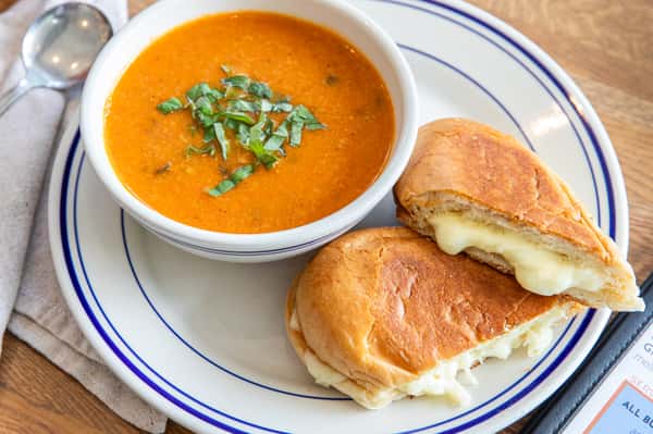 Grilled Cheese & Tomato Soup