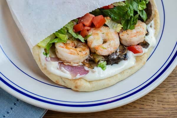 Shrimp Pita