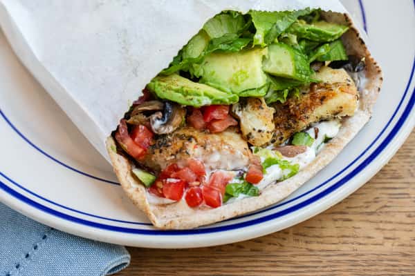 California Codfish Pita
