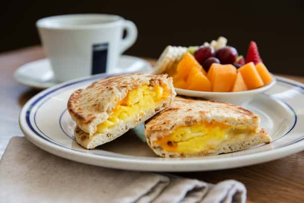 Egg & Cheese Pita Quesadilla