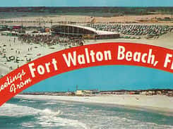 Fort Walton Beach Postcard