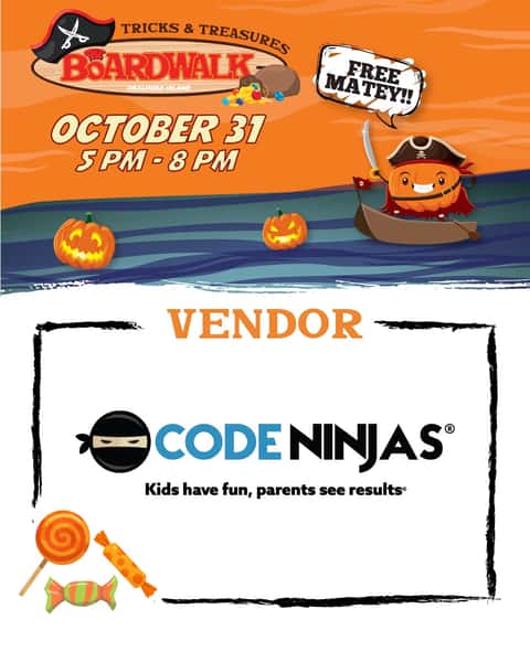 It takes a whole crew to make Halloween this much fun! 🎃🏴☠️
We’re excited to have so many amazing local organizations joining us for the 11th Annual Tricks & Treasures! From community heroes to creative minds, these vendors are helping bring a little extra magic to this year’s festivities. 🍬✨
Be sure to stop by, say hello, and show some love to the incredible community partners joining the fun!
📍 The Boardwalk on Okaloosa Island
📅 October 31 | 5–8 PM
We can’t wait to see everyone👻