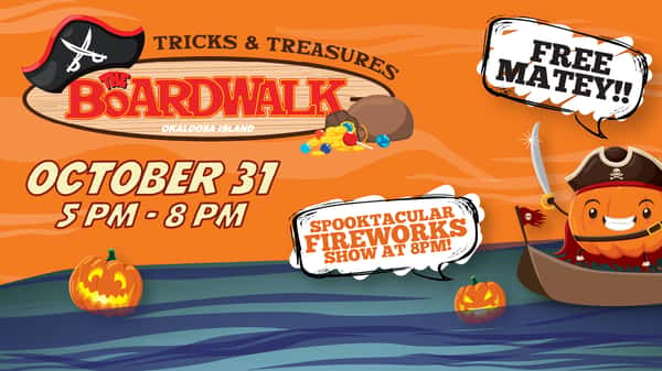 Tricks & Treasures, plus Fireworks Oct 31 