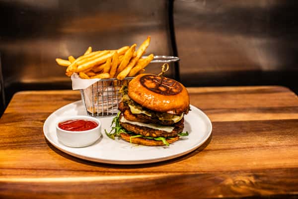 Caribbean Veggie Burger