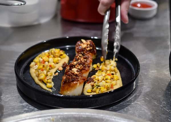 Pan Seared Scallops