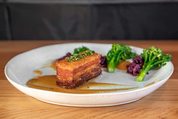 Cider Glazed Pork Belly