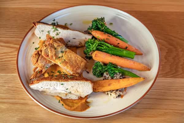 Bell And Evans Roasted Half Chicken