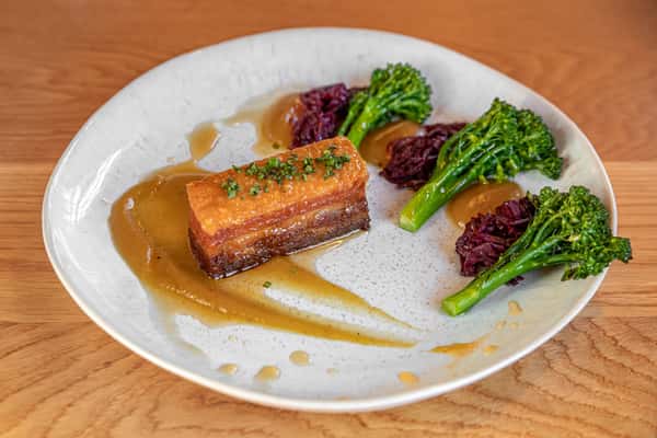 Cider Glazed Pork Belly