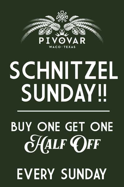 Schnitzel Sunday