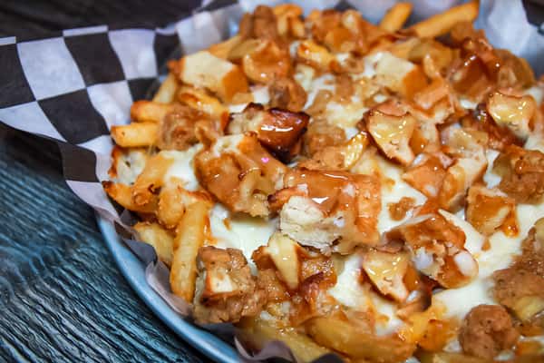 Bed Of Fries Chicken & Waffle