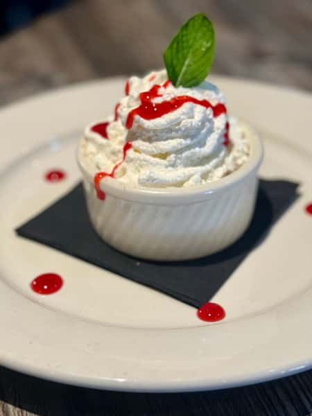 Raspberry Creme Brulee