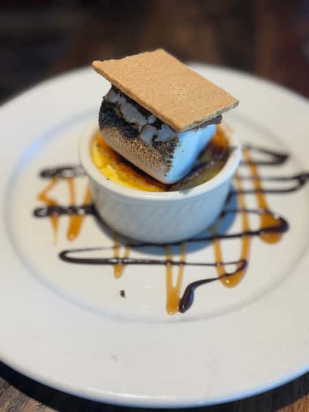 Smores Creme Brulee