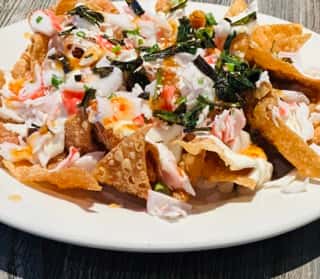 Crab Rangoon Nachos