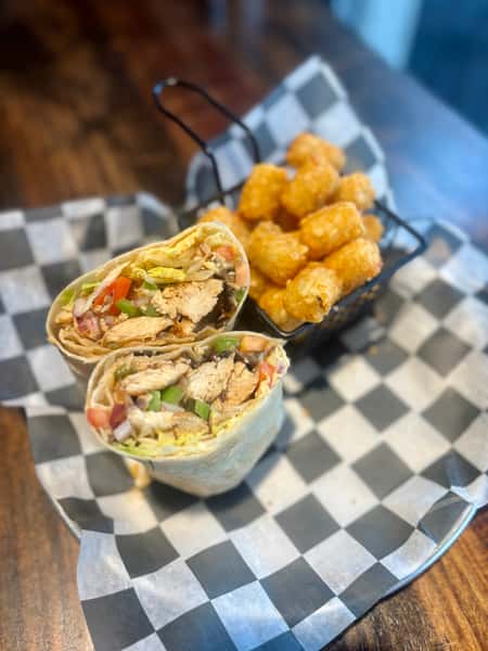Chipotle Chicken Cheesesteak Wrap