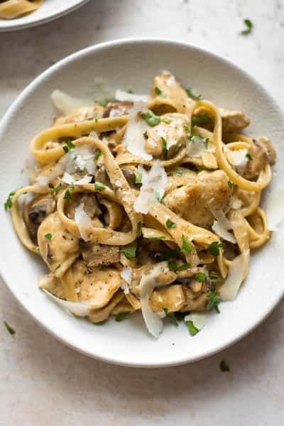 Chicken Marsala Pasta