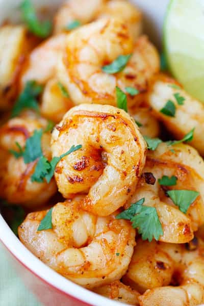 Grilled Garlic Shrimp