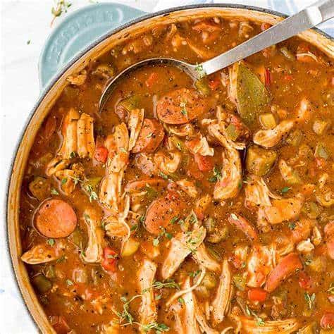 Sausage & Chicken Gumbo