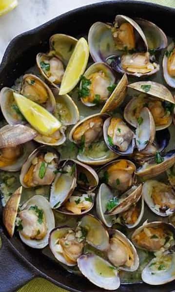 Little Neck Clams, 'Ndjua, fennel & sweet corn