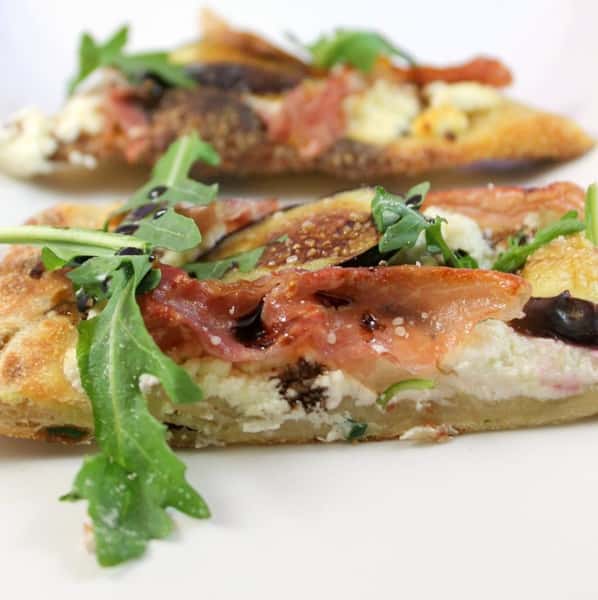 Goat, Fig & Pear Toast