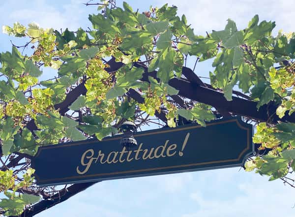 gratitude sign