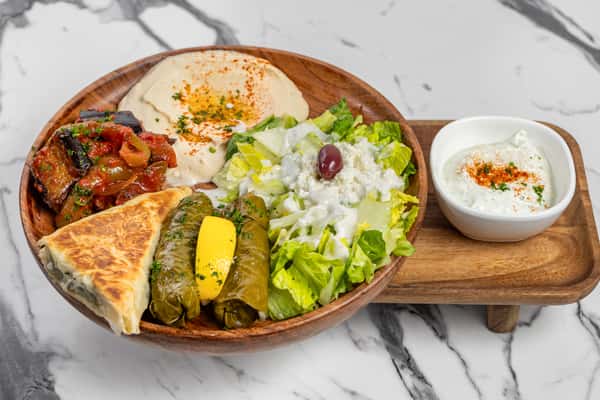Vegetarian plate