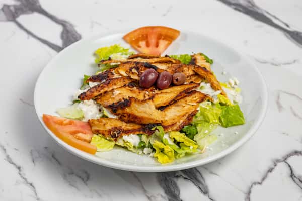 Chicken Shawarma Feta Salad