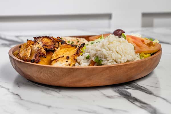Chicken shawarma Plate