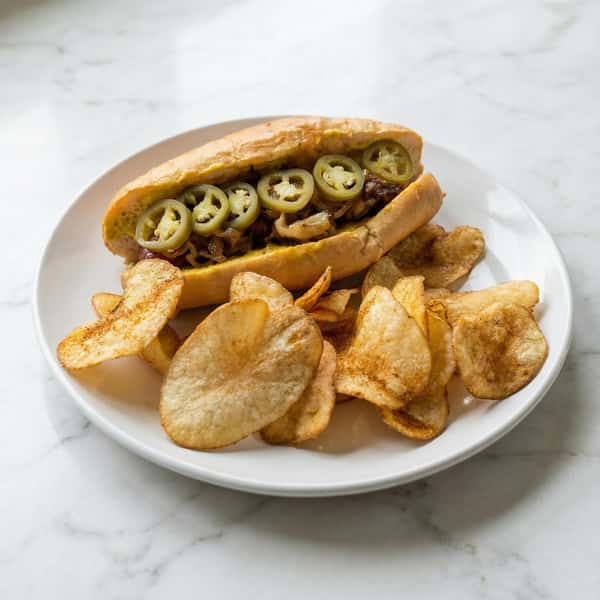 Bacon Wrapped Wagyu "Mission" Hot Dog