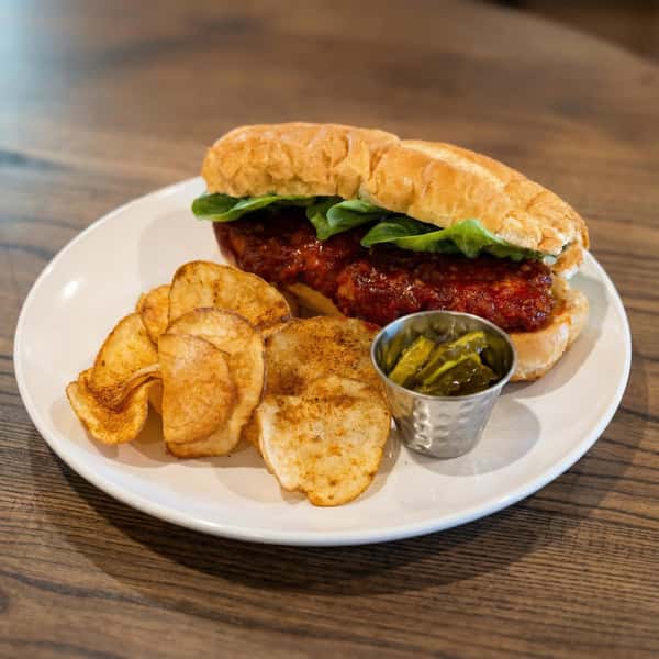 Korean Fried Chicken Sandwich
