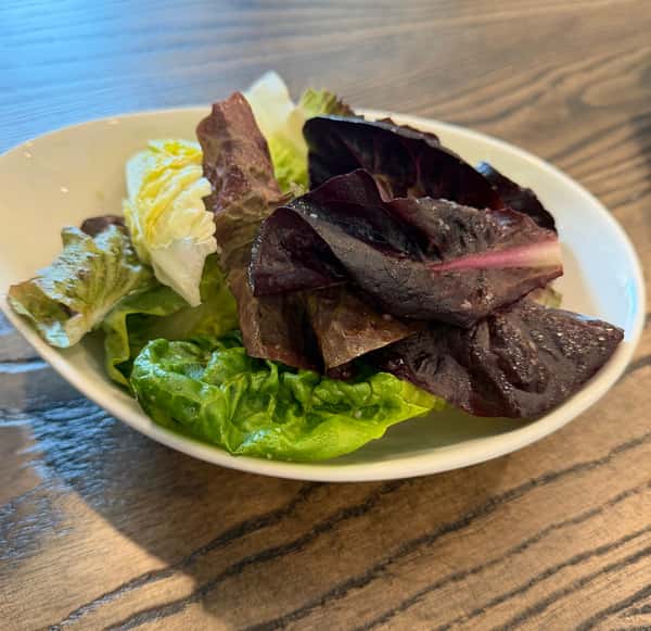 Side Mixed Baby Lettuce Salad