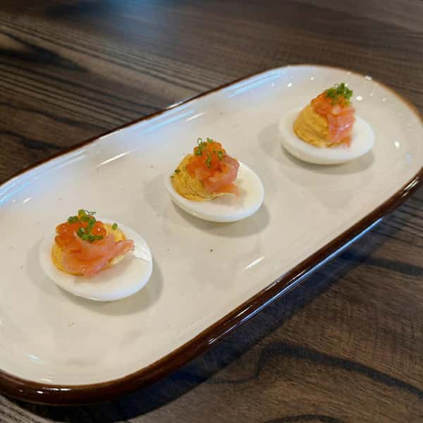 Deviled Glaum Ranch Eggs