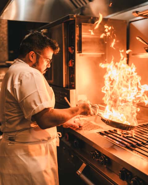 Chef Cooking
