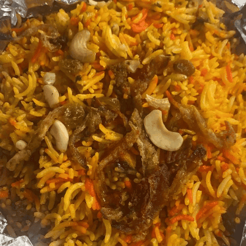 Savory rice curry