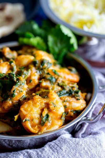 Shrimp Saag