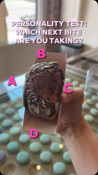 Your answer tells us everything we need to know about you 🫣 (but no matter which bite you take, we guarantee it’ll be delicious!)