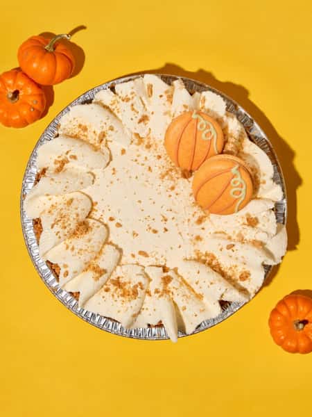 JOY ice cream pies are officially BACK and available for pre-order. We’re offering two holiday favorites. 🥧

🧡PUMPKIN PIE
Pumpkin pie topped with vanilla ice cream and whipped cream, all nestled in a gluten-free graham cracker and macaron crust.

🤎 BROWN BUTTER PECAN PIE
Brown butter ice cream loaded with pecan pie filling, topped with whipped cream and finished in our signature macaron crust.

Pre-order by November 20 for Thanksgiving pickup! 🥧

🔗 Order through the link in our bio.

#JOYMacarons #ThanksgivingDessert #IceCreamPie #DallasDesserts