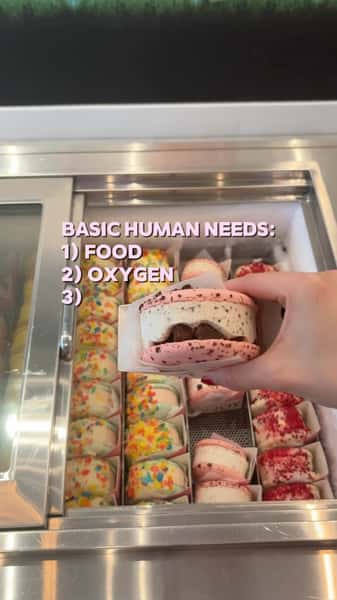 This is your sign to come get an ice cream sandwich. Because you deserve it.