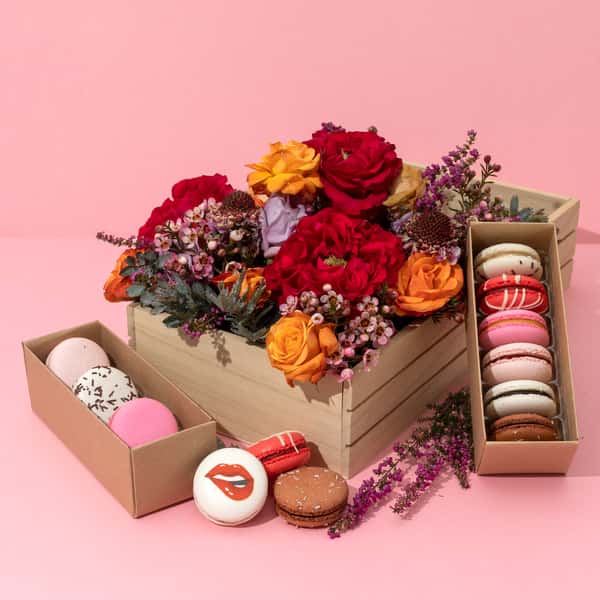 Valentine's Day Flower Box