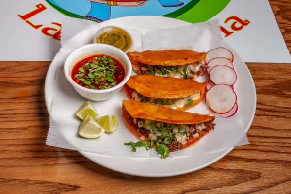 Quesabirras taco