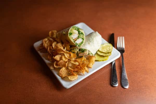 Shrimp Caesar Wrap