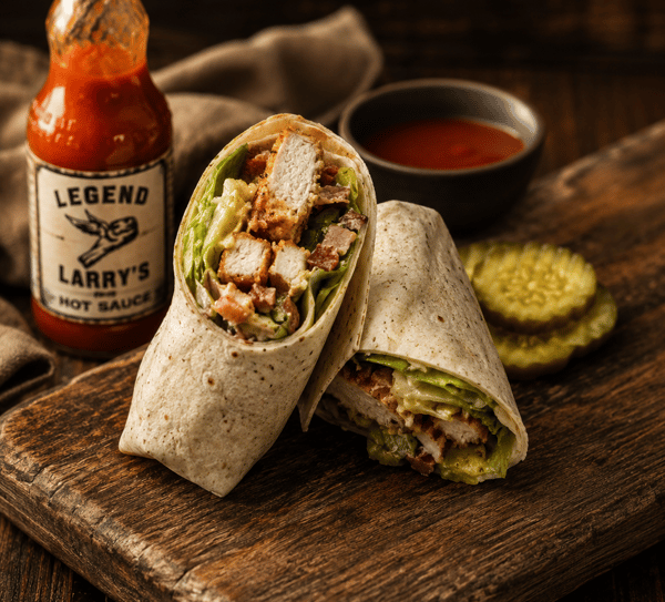 BUFFALO BACON CAESAR WRAP