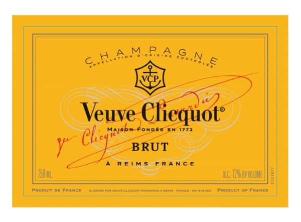 Veuve Clicquot, Yellow Brut Champagne
