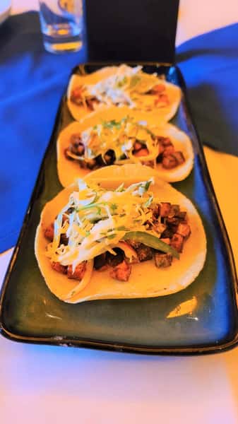 Veggie Camaron Style Street Tacos
