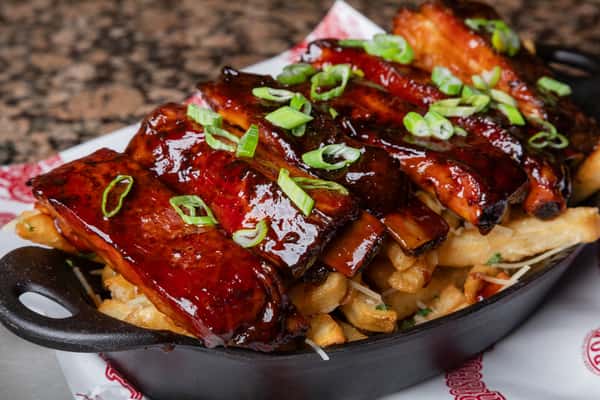 Sticky Ribs & Fries