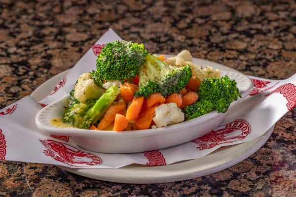 Side of Garlic Herbed Steamed Vegetables