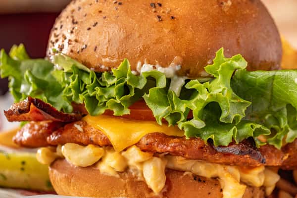 Frank's Buffalo Mac Sandwich