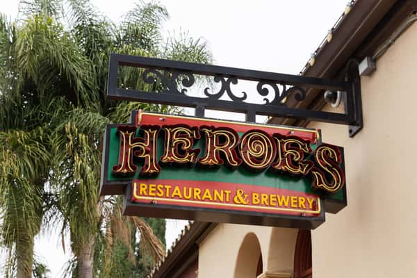Heroes Sign