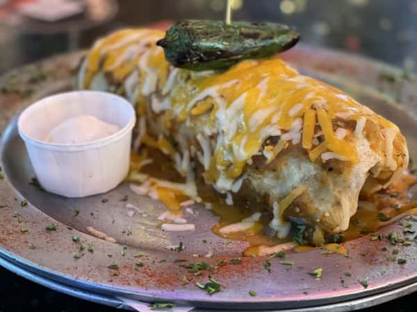 "Big Boss" Brisket Burrito