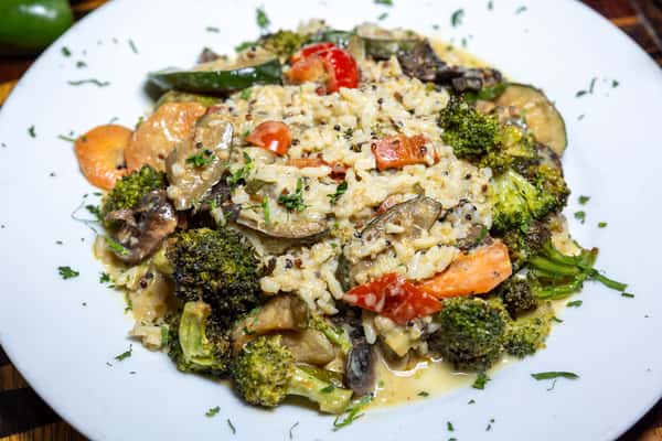 Coconut Curry Veggie Grain Bowl