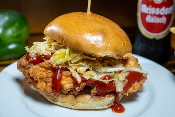 Bluto's Fried Chicken Sandwich